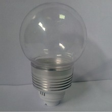 led MR16 E27  E11  E17 车铝球泡 透明罩子A60 3W5W 奶白罩子外