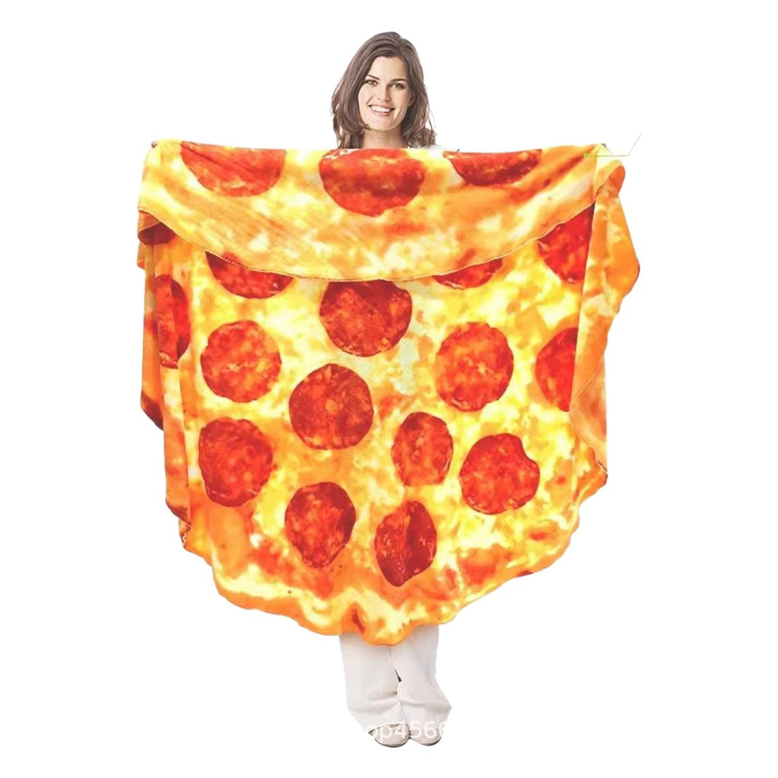 Круглое Европейское и американское креативное одеяло Burrito Nap Блинное фланелевое одеяло Tortilla