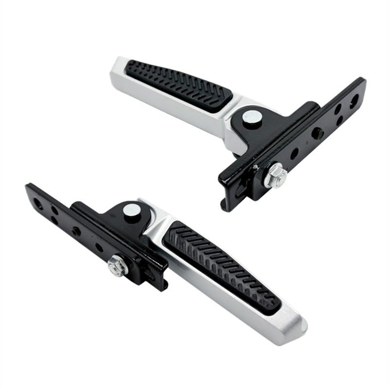Yadi Electric Vehicle Rear Foot Pedal Electric Vehicle Footrest Modified Rear Seat Footrest Rear Pedal Equipped with Expanded Folding Foot Pedal