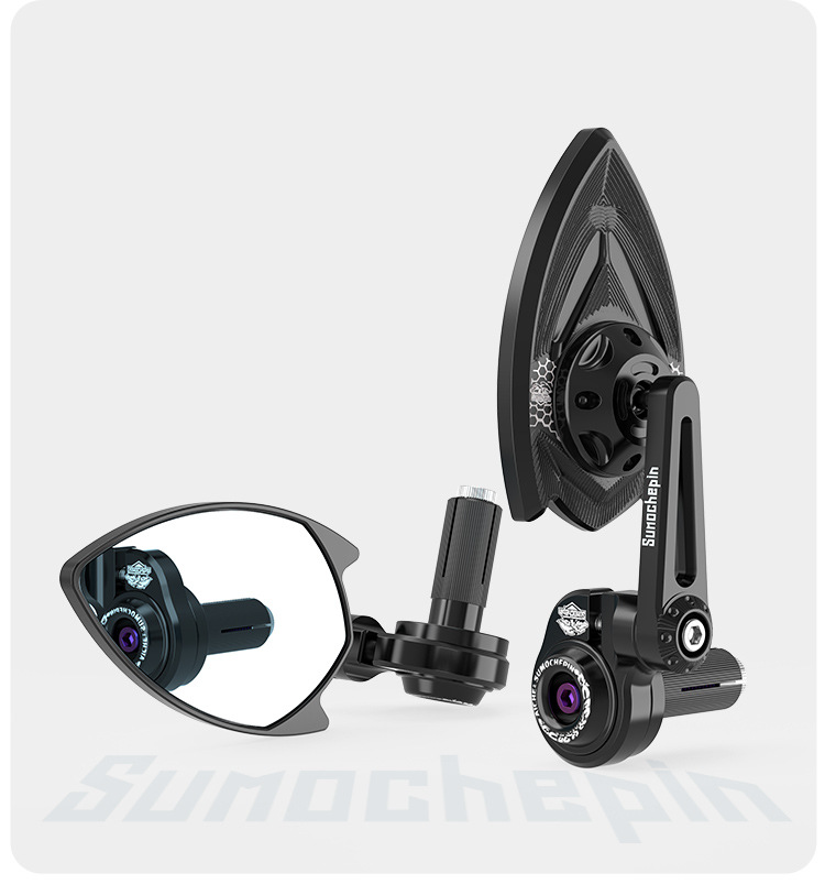 Suitable for No.9 M3 Polar Core Ae5I Reflector Calf Electric Vehicle Modified Handlebar Mirror Motorcycle Handlebar Rearview Mirror