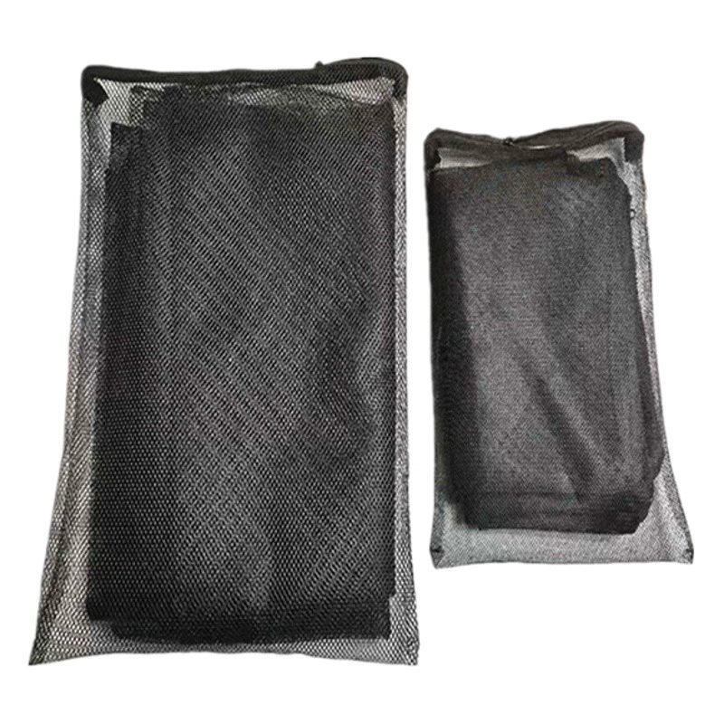 Аквариум Фильтр СМИ Сетка Сумка Сетчатый Мешок Материал Фильтра Мешок Застежки-Молнии Утолщенный Мешок Ткань Мешок Застежки-Молнии Фильтр Материал Мешок