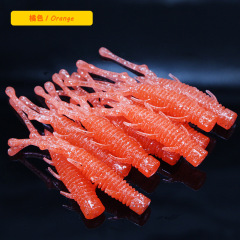 Wholesale 6.5cm/7.5cm floating soft shrimp NED internal Ned rig bait BB shrimp with aromatic lure bait for largemouth bass and pike perch
