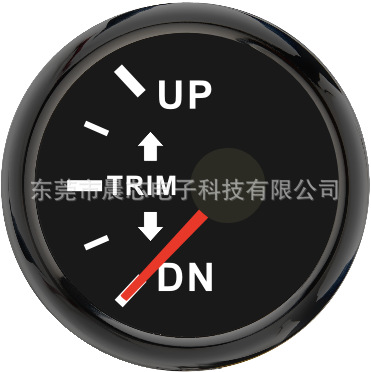 12V/24V Universal Manufacturer Direct Supply 52mm Multi-Color Pointer Balance Gauge Suitable for Ships, Yachts, and Fishing Boats