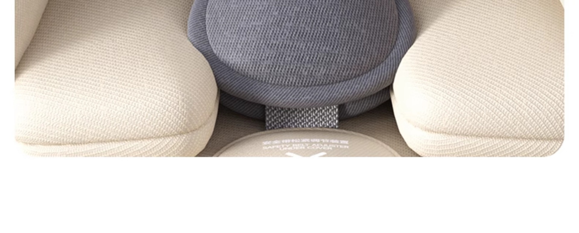 Suitable for Kidsren's Safety Seats for Cars, Infants and Toddlers, Car-Mounted, Sit-Down and Reclining Kidsren, Newborns 0 to 1