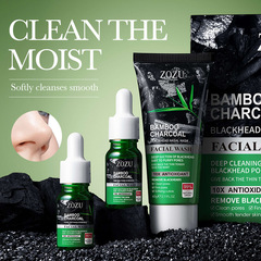 Full English ZOZU Blackhead Remover Set Facial Skin Care Cleansing Facial T Zone Care Set Cross-border Foreign Trade Wholesale