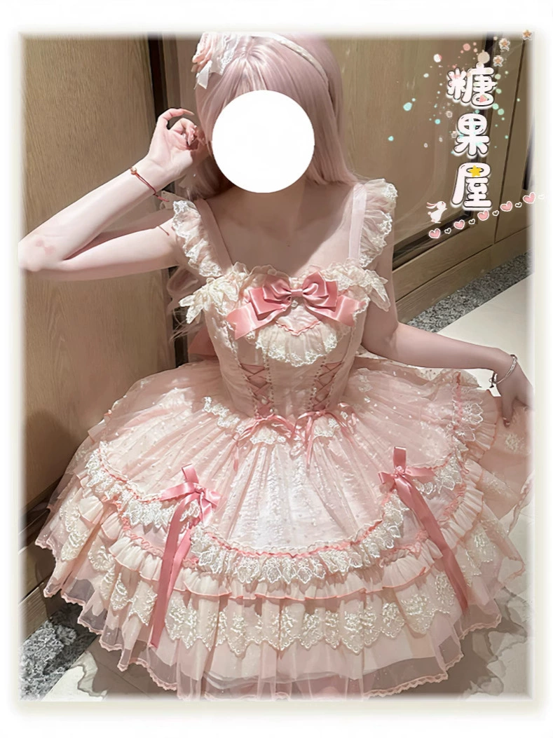 Подлинное платье, Lolita Jsk, стиль Лолита, французский стиль