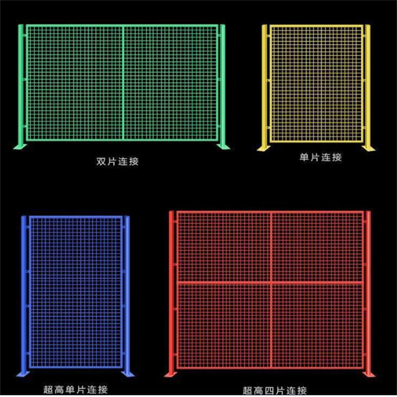 市政铁丝围栏 浸塑网片设计  热镀锌防锈  防腐耐蚀结实耐用