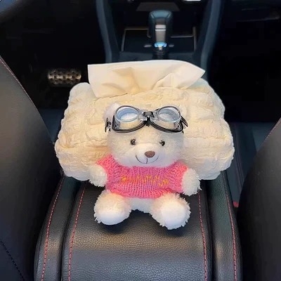 Car tissue box/set — box, seat-mounted car tissue box
