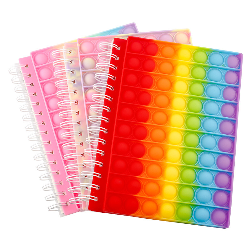 Ratón asesino pionero unicornio raspado cuaderno bobina hojas sueltas presionando burbuja ejercicio libro descompresión papelería libro