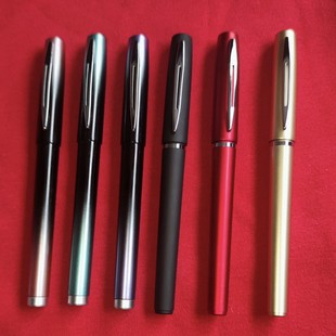 Sign pen printing logo company publicity office pen business frosted black water pen gel pen factory direct supply