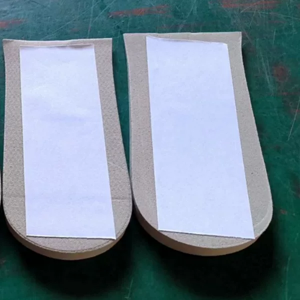 In-Stock Universal Heel Pads, Half Insoles, White Height-Increasing Insoles, Soft Material, 50~55 Degrees, Multiple Sizes Available, Unisex Shoes
