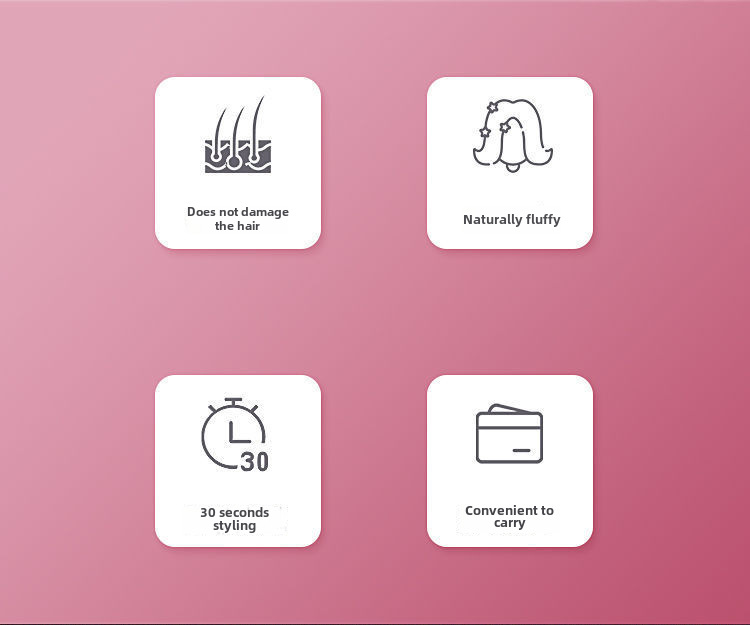 Hair Roller Pins For Volume Root Fluffy Front Bangs Styling Clip_voghion.com