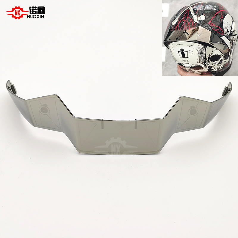 Adapted to ICON airflite ghost tail spoiler motorcycle motorcycle motorcycle helmet accessories multi-color
