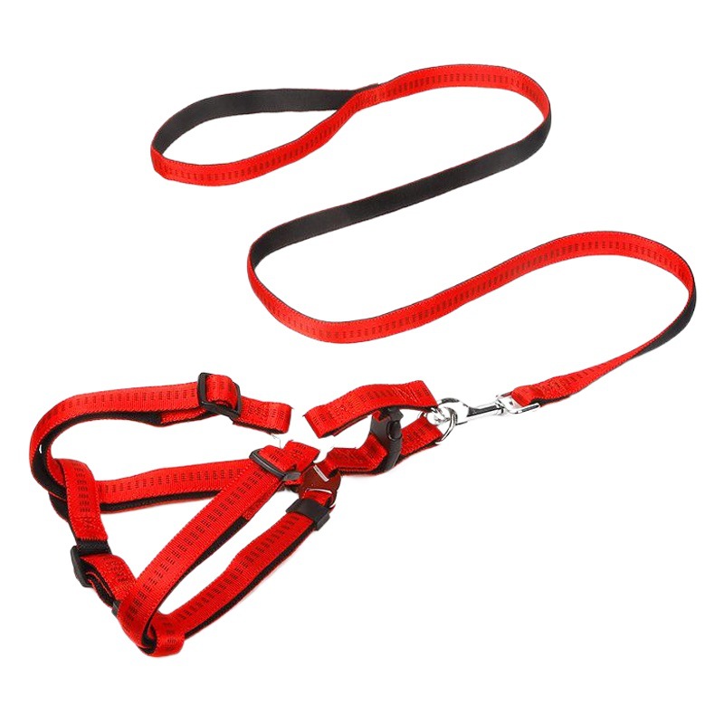 Guangdong ulaishi Golden Panda serie cuerda de tracción con cordón de espuma en forma de H correa para el pecho de mascotas y Cuerda de tracción trasera