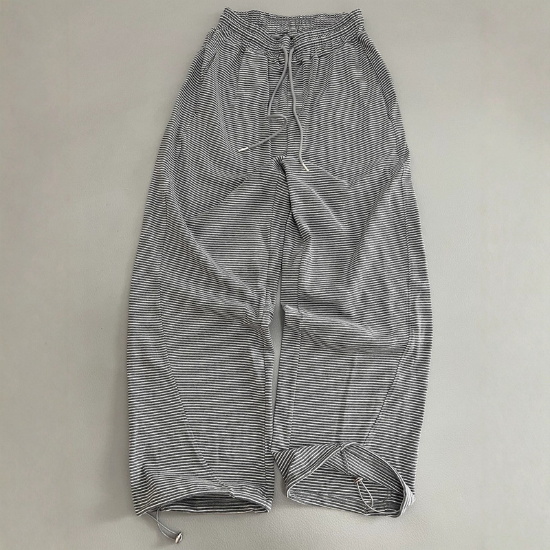 Buy and Earn Money on These Stylish Striped Pants for Women, Featuring a 3D Cut, Drawstring, Loose Fit, Trendy Stripes, Versatile Wide-Leg Design Buy and Earn Money on These Stylish Striped Pants for Women, Featuring a 3D Cut, Drawstring, Loose Fit, Trendy Stripes, Versatile Wide-Leg Design