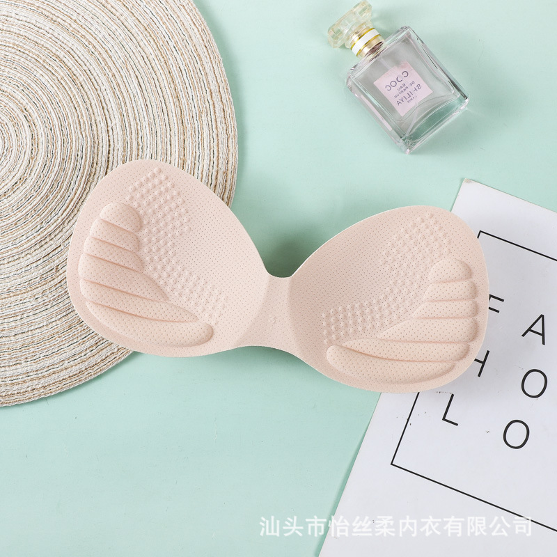 2.5CM厚の模擬ラテックス胸パッド一体型超柔らか通気性スポンジブラカップ直販|undefined