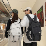 日系工装风男大潮流校园背包情侣旅行跨境个性背包通勤百搭电脑包