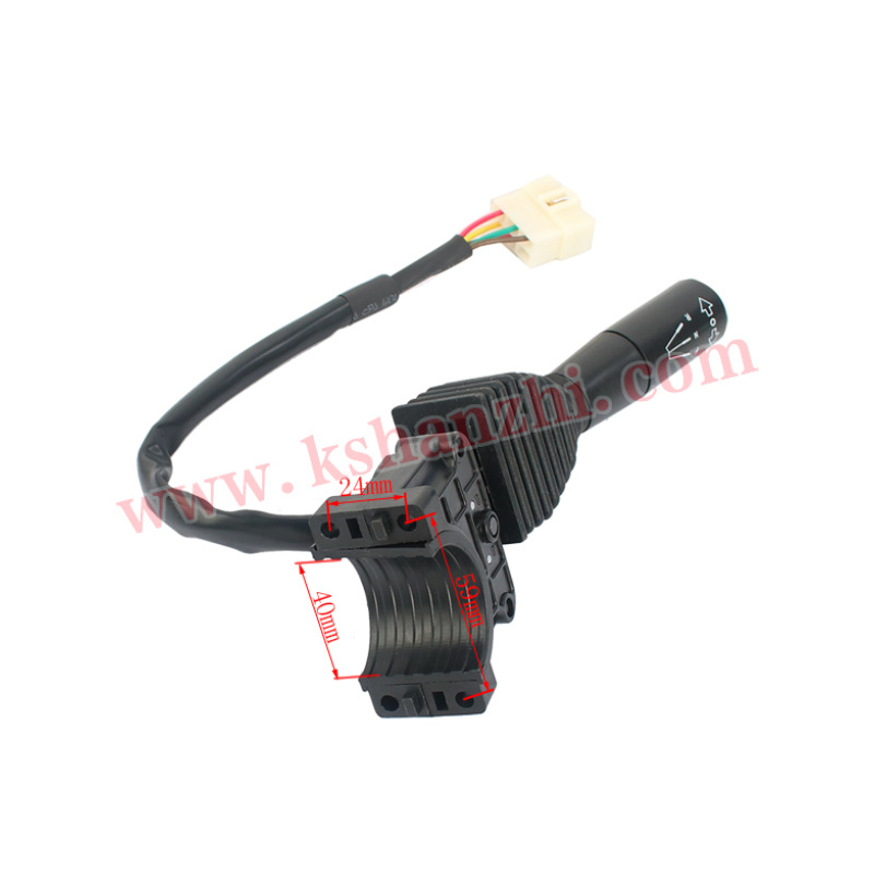 El interruptor de desplazamiento de la carretilla elevadora es adecuado para el interruptor combinado de dirección de engranaje de caja de onda de 5 líneas de accesorios de carretilla elevadora FD30 JK805A