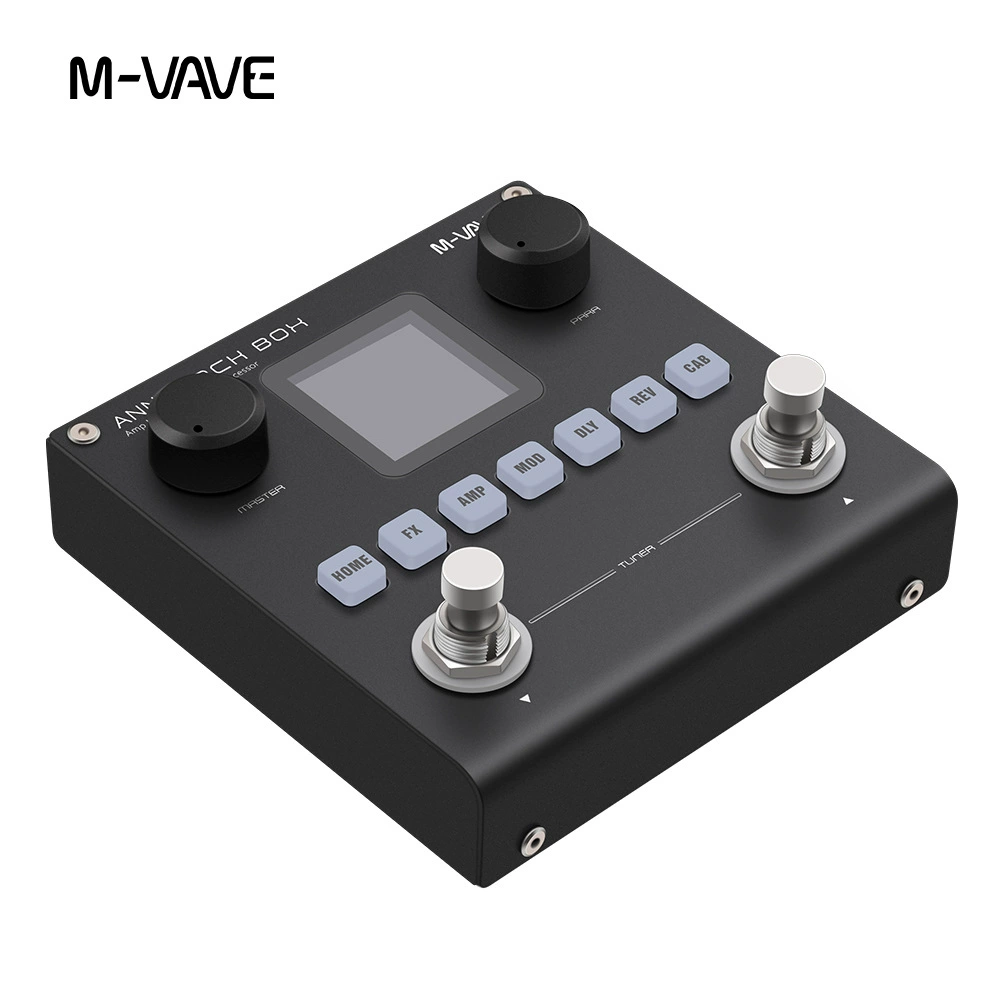 M-VAVE BLACK BOX электрогитара комплексные эффекты гитара бас симулятор динамика эффект