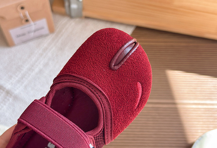 Sapatos de pele para menina estilo princesa coreano macios_voghion.com
