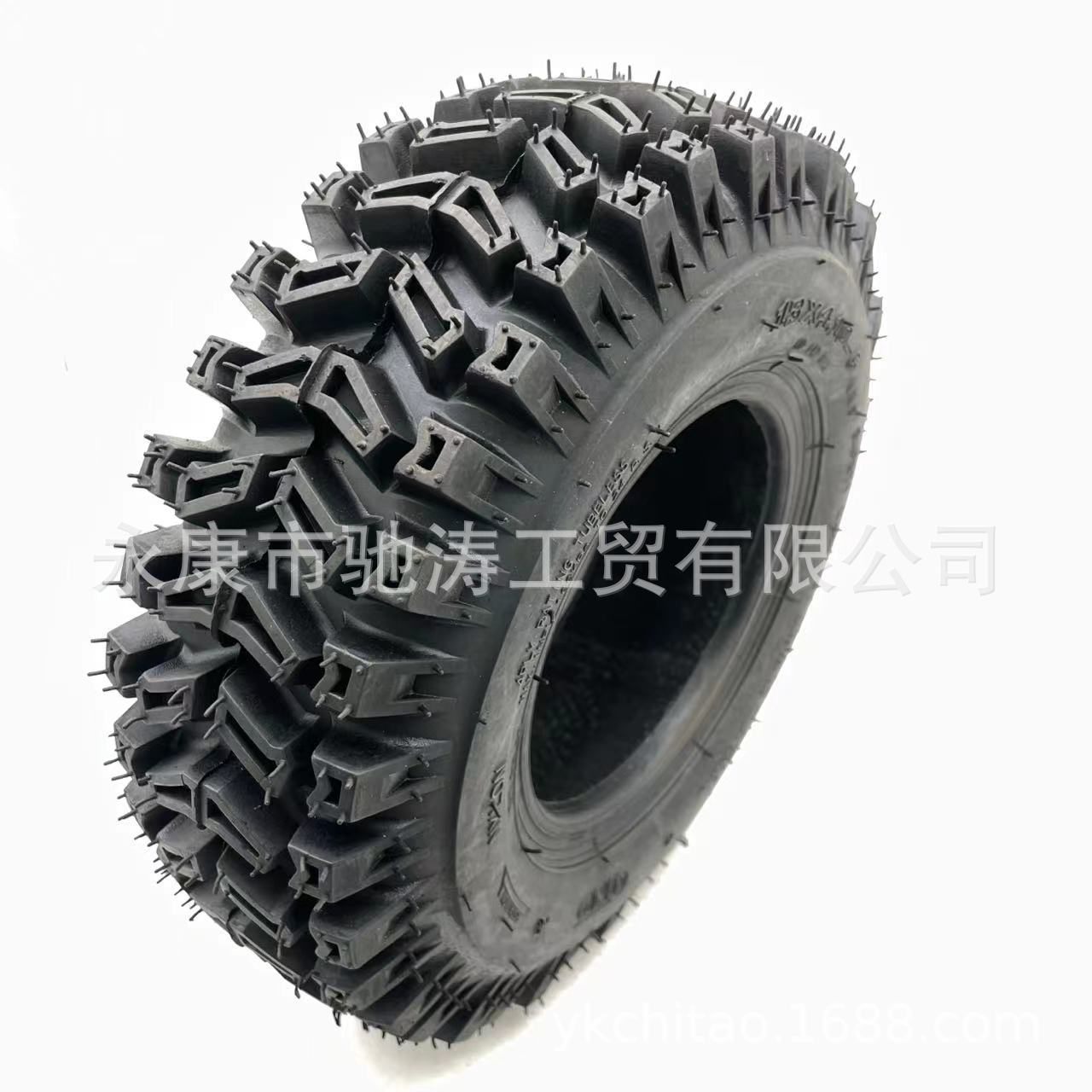 扫雪机轮胎13x4.10-6寸轮胎深齿加厚13*4.10-6卡丁车轮胎沙滩车