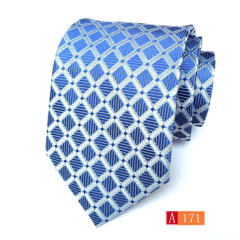 FUENTE fabricante poliéster jacquard material de los hombres corbata flor grande oreja moda corbata de moda en stock al por mayor