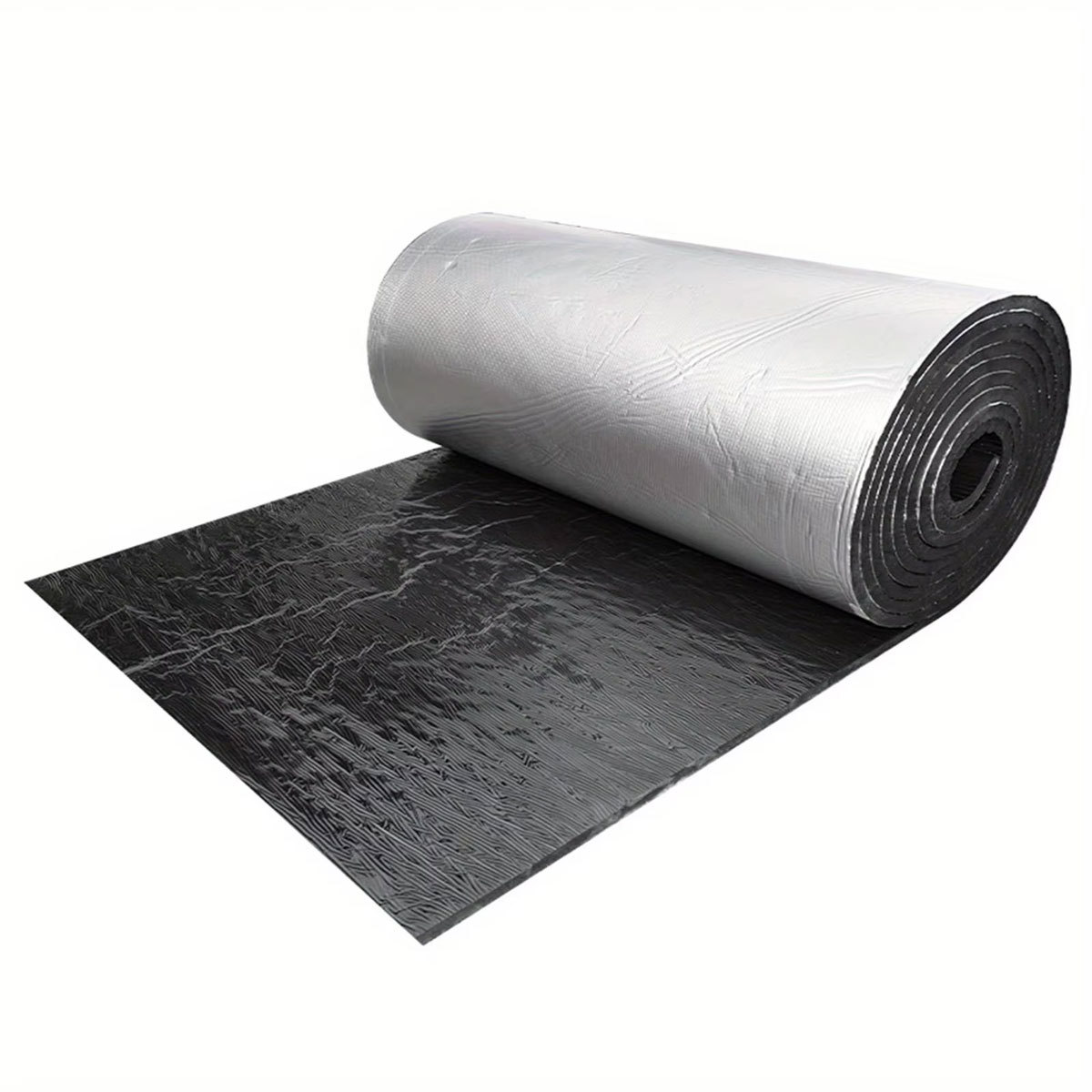 Capó de algodón insonorizante de automóvil 5mm 10mm de espesor de aluminio algodón aislante térmico grueso resistente al fuego algodón aislante térmico resistente a altas temperaturas