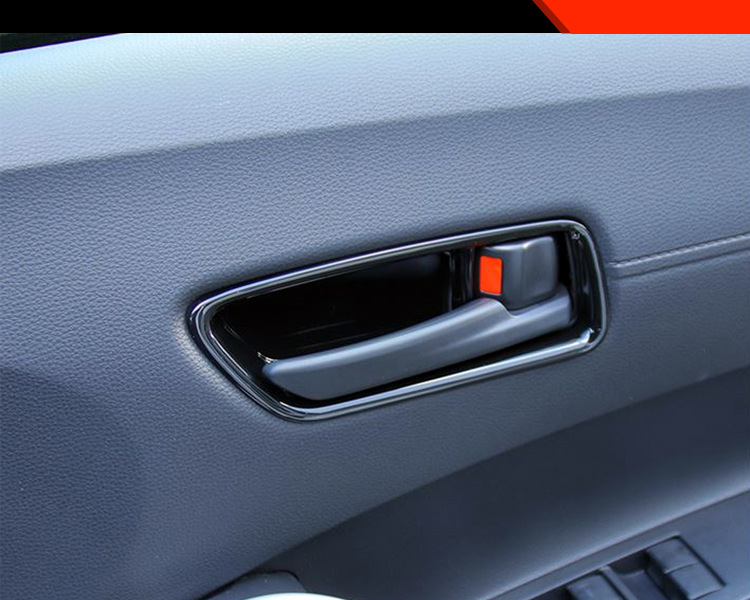 Suitable for Corolla Cross modified inner door bowl Decoration bright frame front Landa Rui put special inner handle trim strip