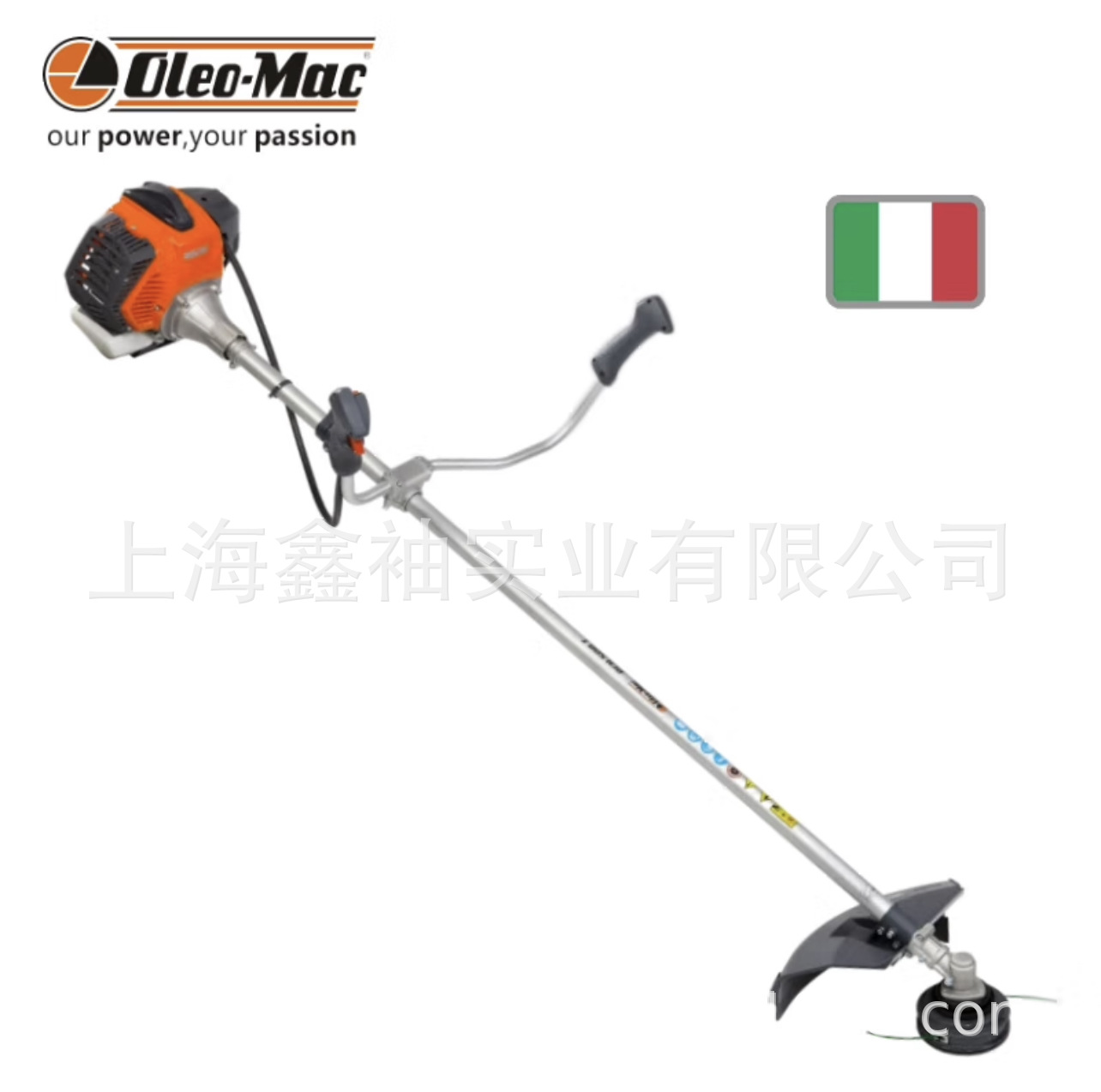 欧玛二冲程汽油割草机意大利大马力侧挂式割灌机园林果园除草机