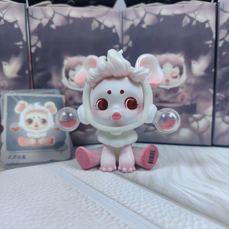 Блайнд-бокс POPMART Skullpanda SP7, серия «Пожирающие сны», коллекционная фигурка ручной работы