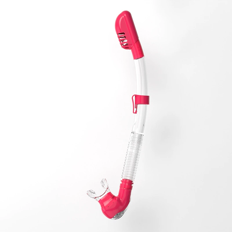 Respiratory straw for swimming, foldable soft silicone accessories
