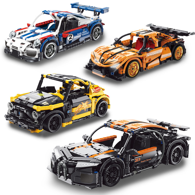 11001兼容乐高拼装玩具车模型甲壳虫车模跑车小颗粒积木造型礼品