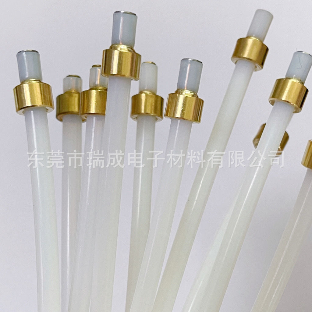 咖啡机加热管铁氟龙管聚四氟管五金螺帽配特氟龙管绝缘套管热缩管