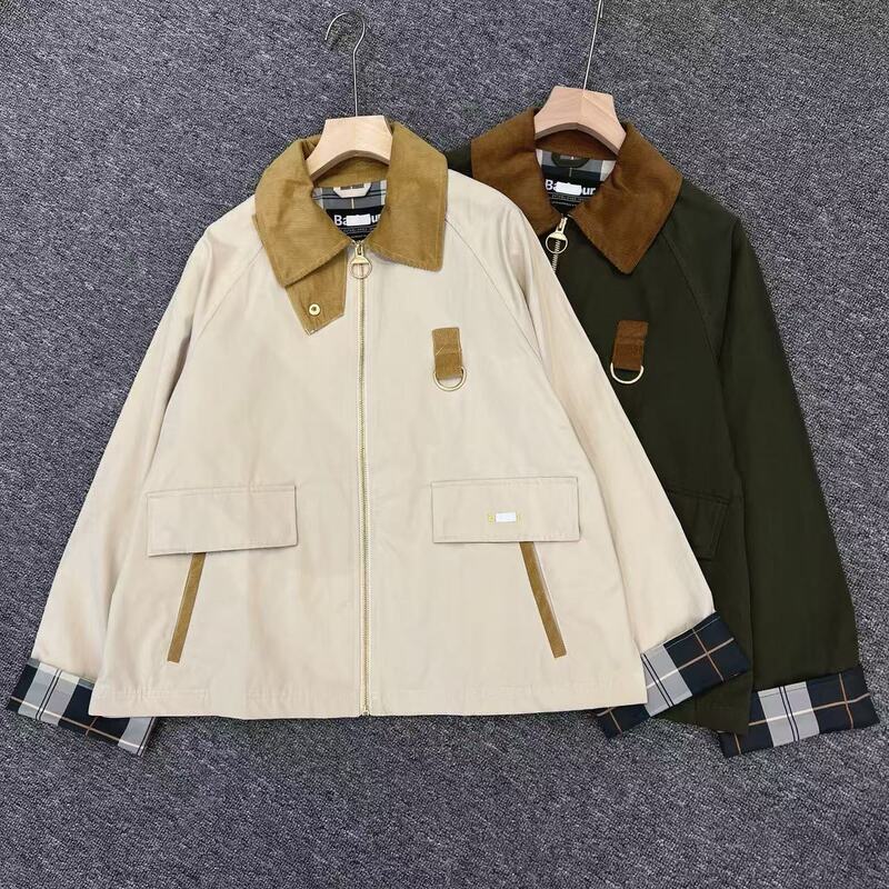 Zhou Yutong's same style barn-style jacket for women, vintage casual workwear trench coat, new autumn 2026 collection Zhou Yutong's same style barn-style jacket for women, vintage casual workwear trench coat, new autumn 2026 collection