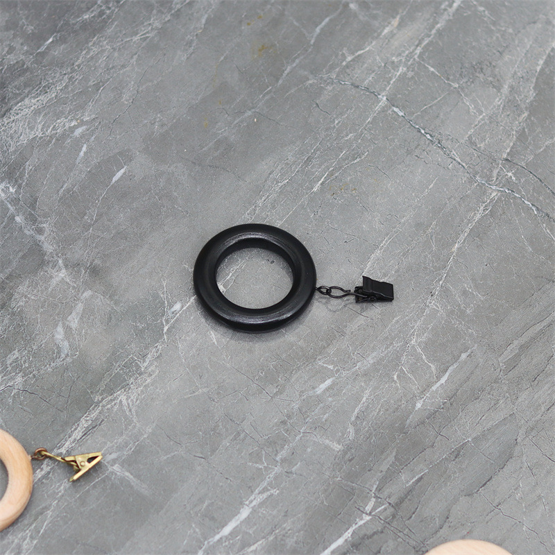 6CM 밝은 검정색 검정색 클립