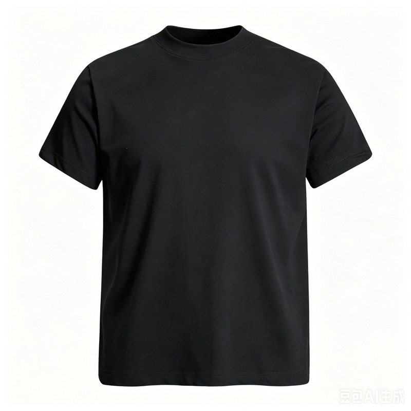 6629 New Product Pure Color Simple 260g Solona 2.0 Regular Shoulder Small Size Design Summer Short-Sleeved T-Shirt for Men and Women