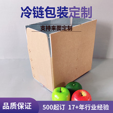新款保温鲜锡纸箱冷链物流冷冻肉类产品支持定制来图来样保温箱