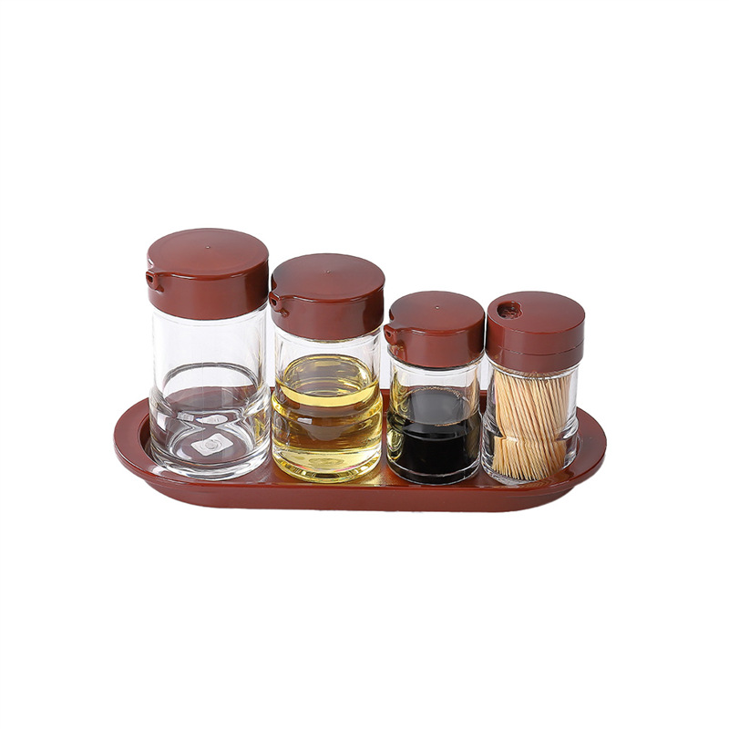 Restaurante de cocina de cocina, hotel KTV palillos de dientes, caja de botellas de plástico transparente, cocina de cocina de cocina, botellas de condimento creativas comerciales