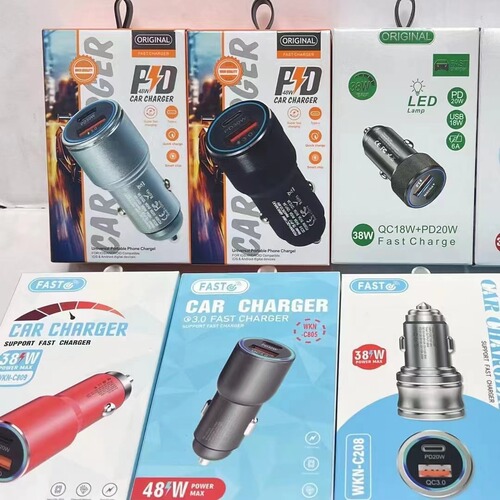 New A+C Charger PD Port PPS Ultra Fast Charging Metal Aluminum Alloy 30W Best Selling E-commerce 48W Flash Charging