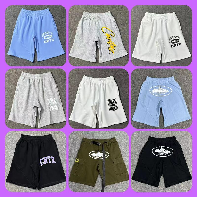 Classic Series Ship Print Logo Shorts Ins Trendy Hip-Hop Skateboard Casual Shorts for Men and Women