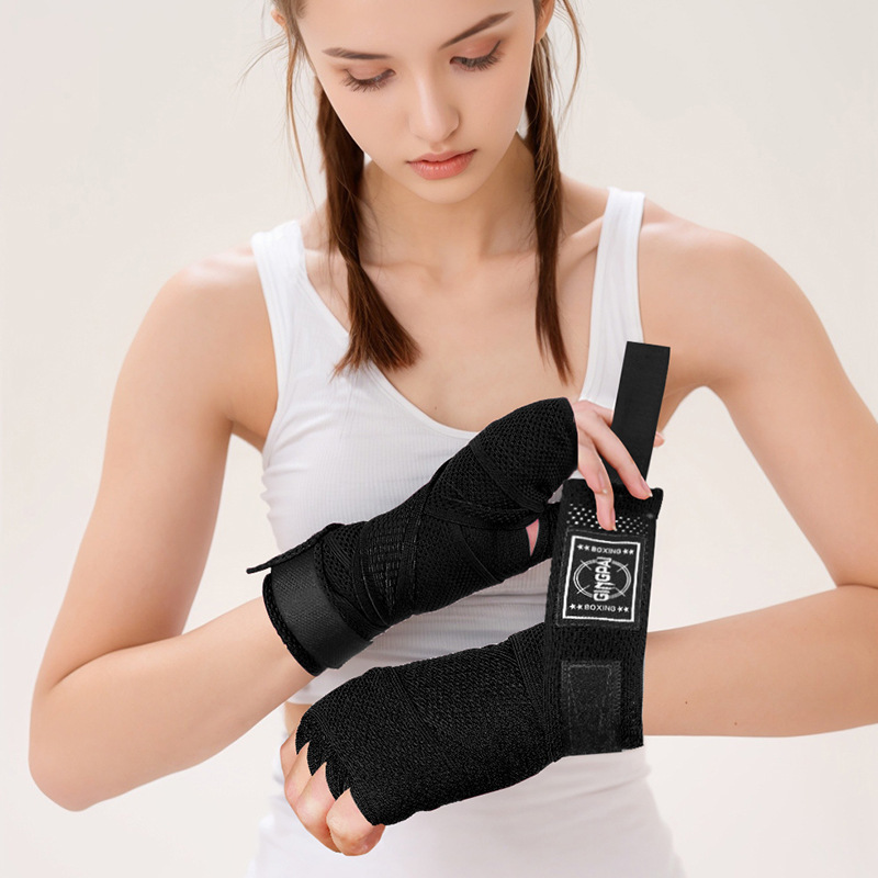 Sanda protective gear binding hand strap boxing bandage boxing gloves men's muay thai hand strap combat hand guard cloth women's gloves Sanda combat