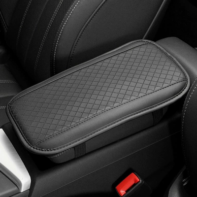 universal car central armrest box – Armrest box pad - black