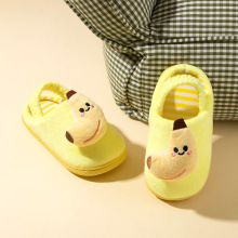 儿童拖鞋春秋款可爱宝宝家用室内地板男童女童拖鞋轻便软底布拖鞋
