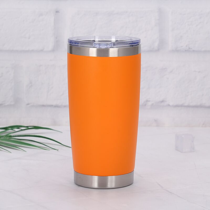 Bestseller 20Oz 304 Stainless Steel Double-Layer Insulated Top Quality Cup, Large-Capacity Car Cooler Ice Cup_voghion.com