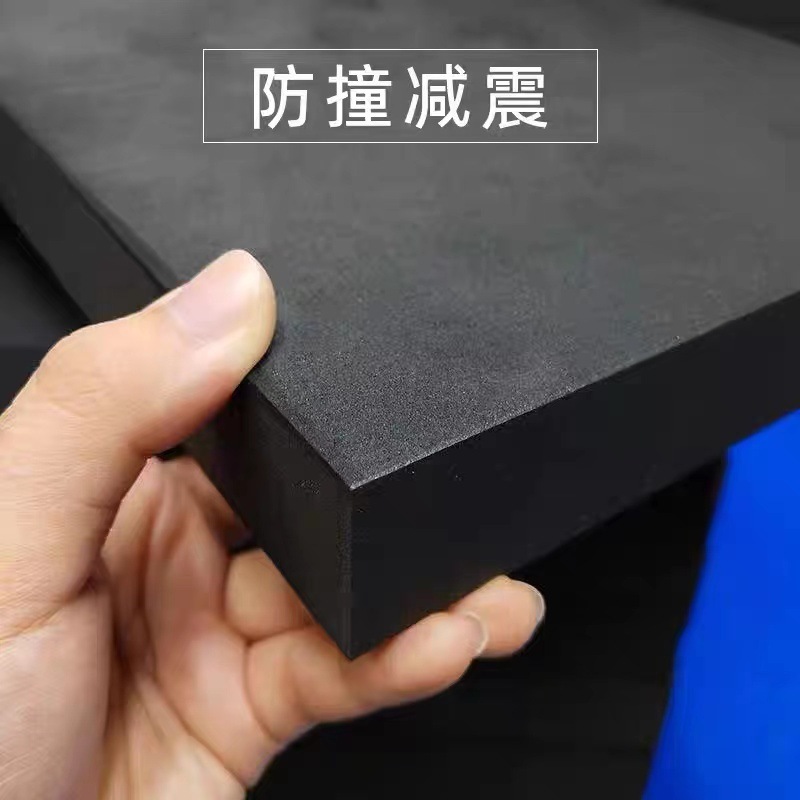 高密度60度ブラックホワイトevaフォームコットン素材アイテム製作高密度evaフォーム衝突防止クッションボード|undefined