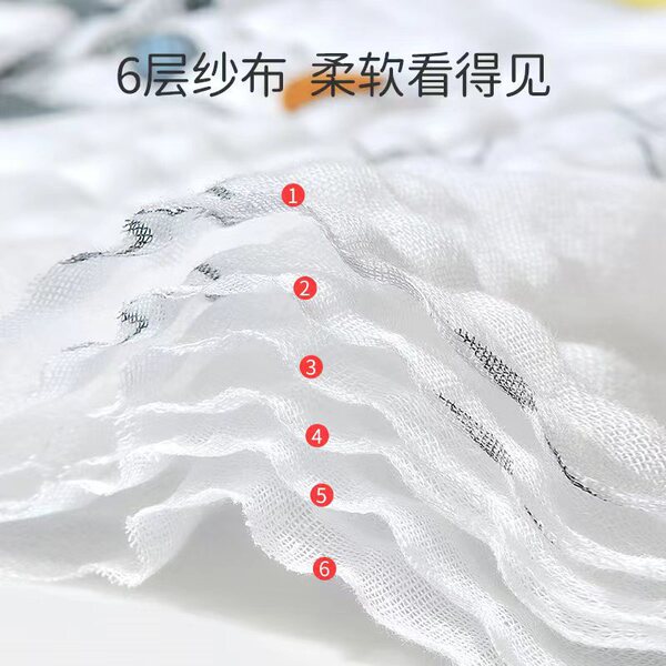 Children's gauze bath towel