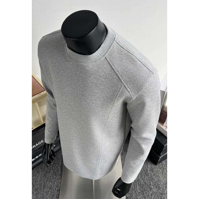 Trendy American-style Deconstructed Patchwork Long-sleeve T-shirt, Autumn Vintage Versatile Loose Casual Top_voghion.com