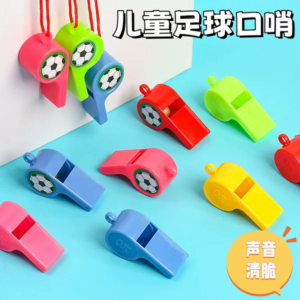 Small Football Whistle Cheering 24 Pack Whistle Supplies Whistle Plastic Whistle Referee Whistle Manufacturer Wholesale