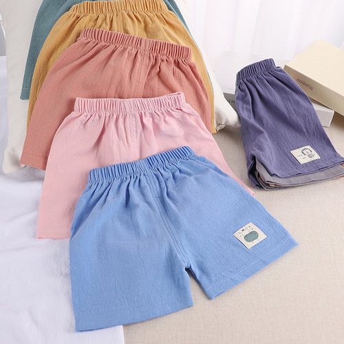 Children's summer shorts, children's pants, beach pants, men's and girls 'shorts, small and medium-sized children's casual pants, single outerwear pants