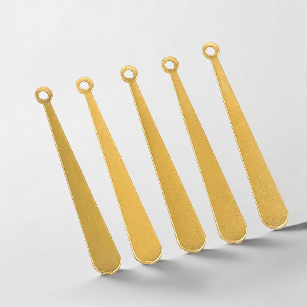 Accesorios de joyería DIY de acero inoxidable pinzas de pelo hechas a mano material de tocado varilla vertical 30mm accesorios de joyería antiguos